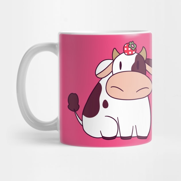 Strawberry Milk Cow by saradaboru